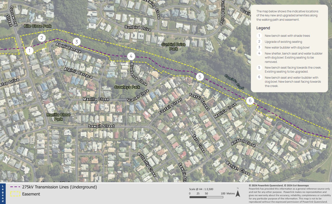 Bayview Heights to White Rock Map of Amenities December 2024